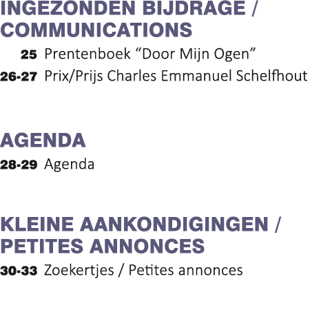 INGEZONDEN BIJDRAGE   communications 25 Prentenboek  Door Mijn Ogen  26-27 Prix Prijs Charles Emmanuel Schelfhout  AG   