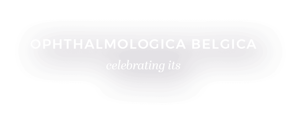 OPHTHALMOLOGICA BELGICA celebrating its