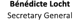 Bénédicte Locht Secretary General