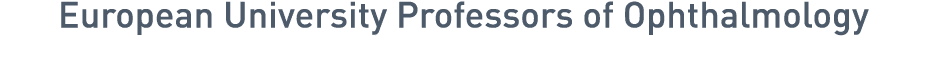 European University Professors of Ophthalmology