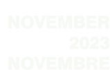 NOVEMBER 2023 NOVEMBRE
