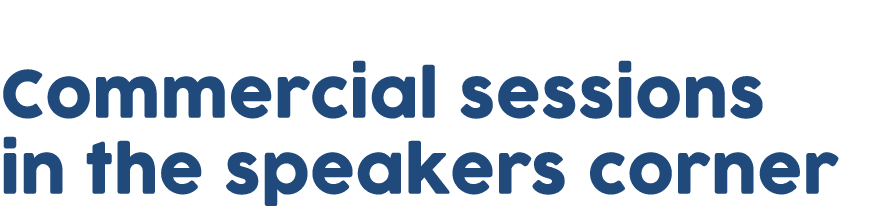 Commercial sessions in the speakers corner