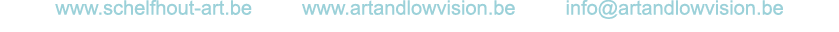 www schelfhout-art be     www artandlowvision be     info artandlowvision be