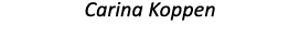 Carina Koppen