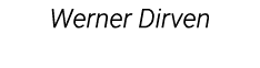 Werner Dirven