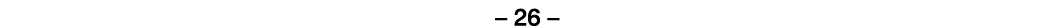 – 26 – 