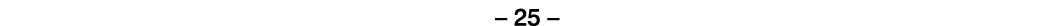 – 25 – 