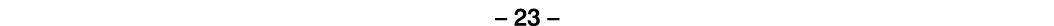 – 23 – 