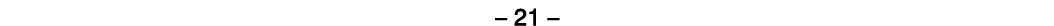 – 21 – 